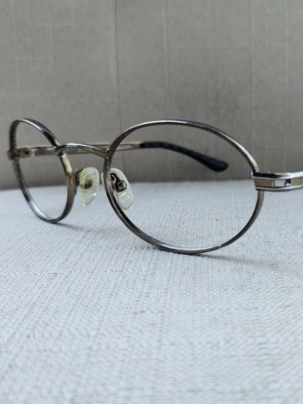 Vintage Carrera Eyeglasses Frame Gold Tone Round Shape Eyewear Unisex Glasses